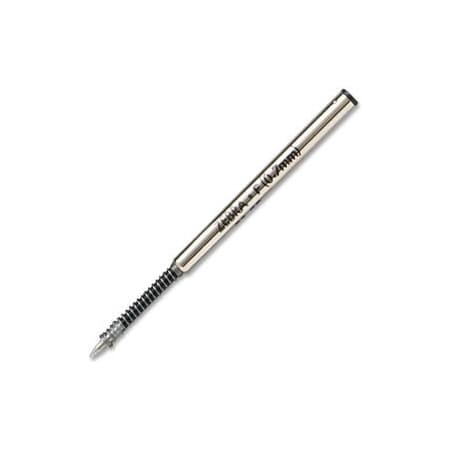 Zebra Pen Zebra Pen STEEL 7 Series F Refill Medium Point Ballpoint - Medium Point - Black Ink - 2-/ Pack 85412